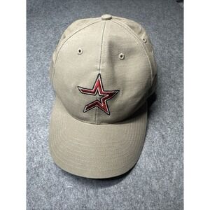 MLB Genuine Houston Astros Vintage Nike Gray Baseball Hat Cap Adjustable